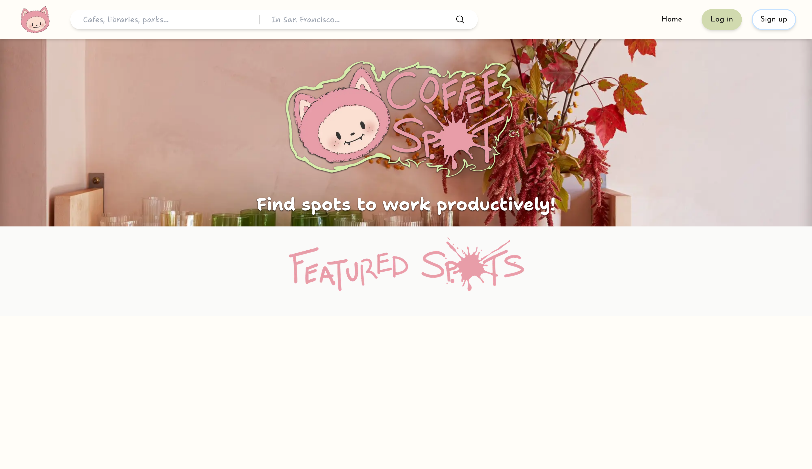 Coffee-Spot screenshot